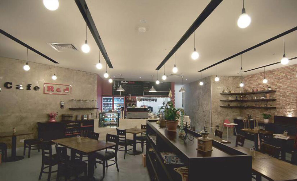 Moda Construction - Cafe Red